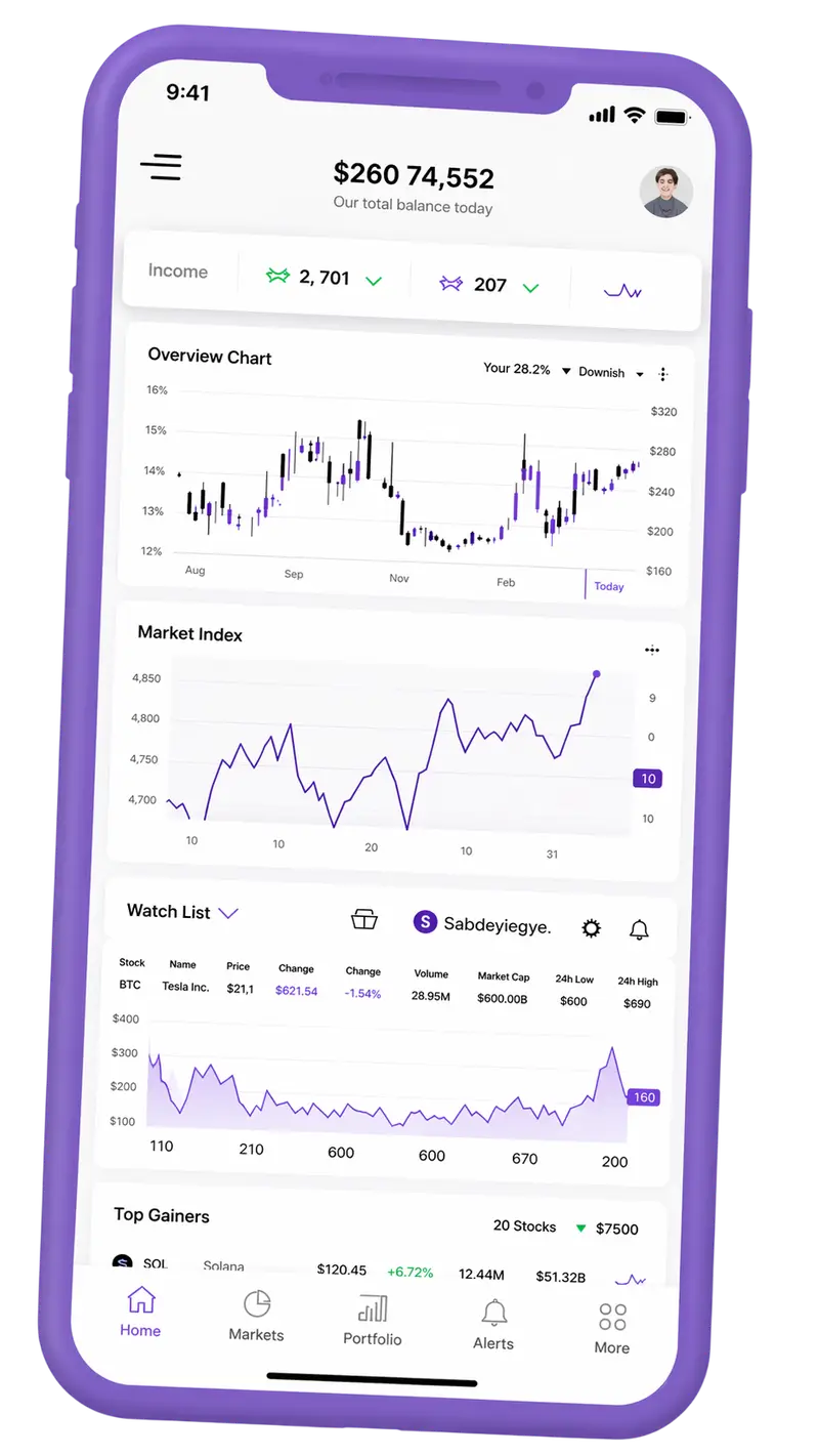 Osmosis Ventures — plataforma de trading en móvil